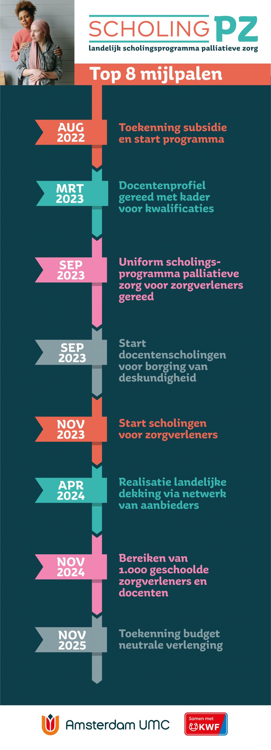 ScholingPZ Top8 mijlpalen v2